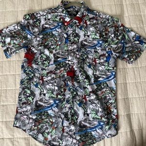 RSVLTS Street Fighter and Teenage Mutant Ninja Turtles Shirt